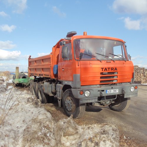 Nákladní Tatra skladu Staněk